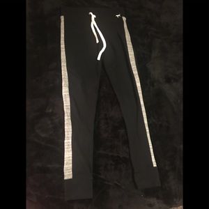 Pink Vs cuffed leggings size S